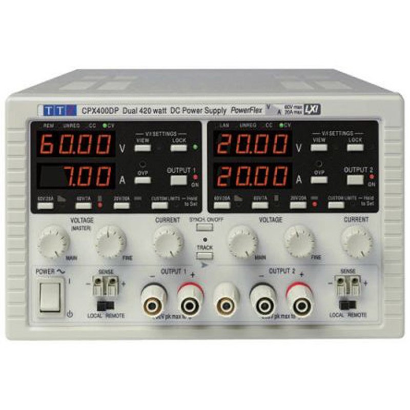 Aim-TTi CPX400DP双通道可编程直流电源输出0-60V840W